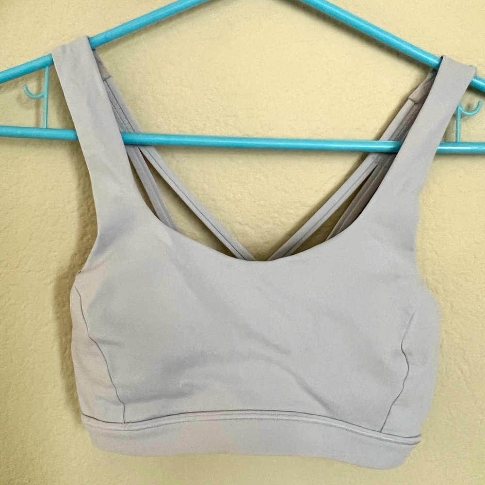 Size 2 lululemon bra. Light support with removable pads.
